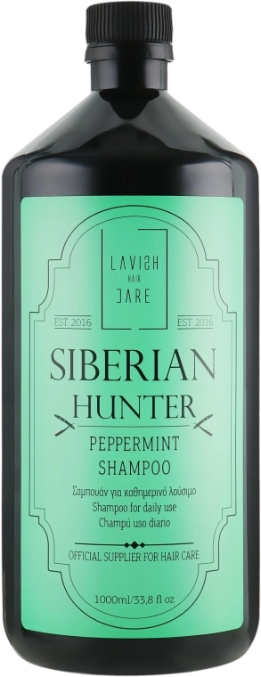 Lavish Care Шампунь для щоденного використання Siberian Hunter Peppermint Shampoo - фото N3