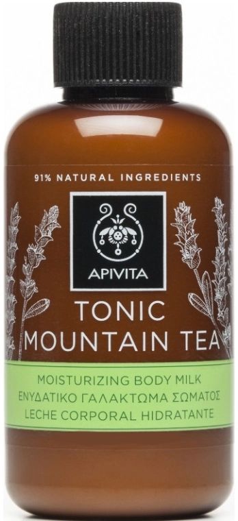 Apivita Молочко для тела увлажняющее "Тонизирующий горный чай" Tonic Mountain Tea Moisturizing Body Milk - фото N1