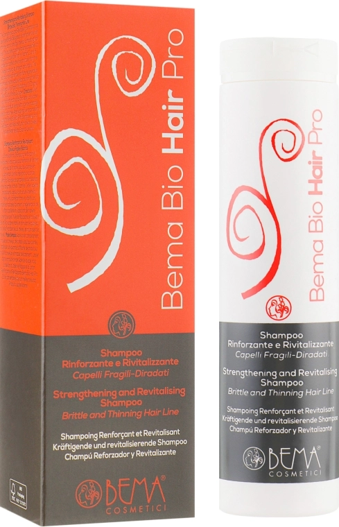 Bema Cosmetici Шампунь зміцнюючий Bio Hair Pro Revitalizing and Strengthening Shampoo - фото N1