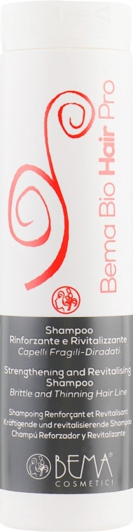 Bema Cosmetici Шампунь зміцнюючий Bio Hair Pro Revitalizing and Strengthening Shampoo - фото N2