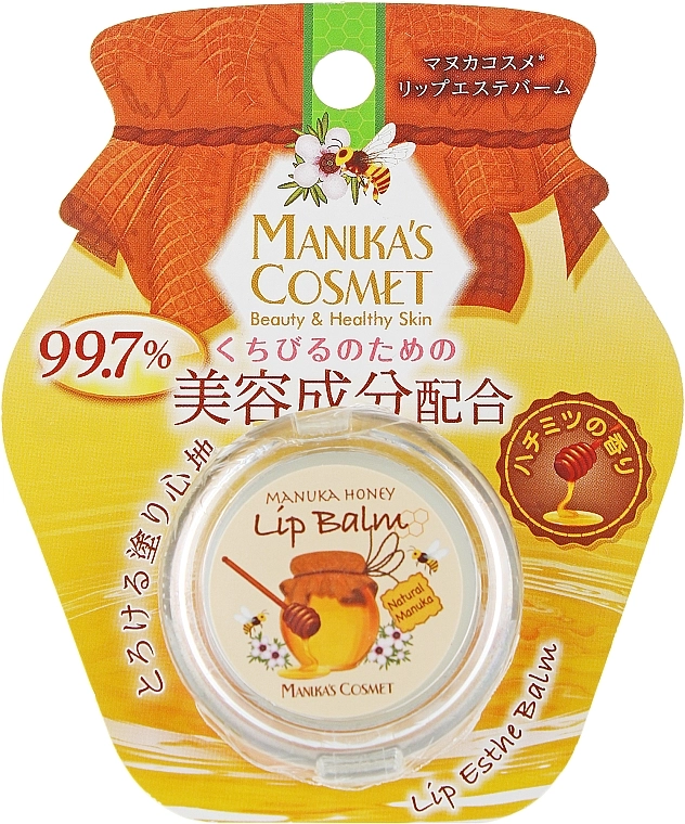 La Sincere Бальзам для губ Manuka's Cosmet Honey Lip Balm - фото N1