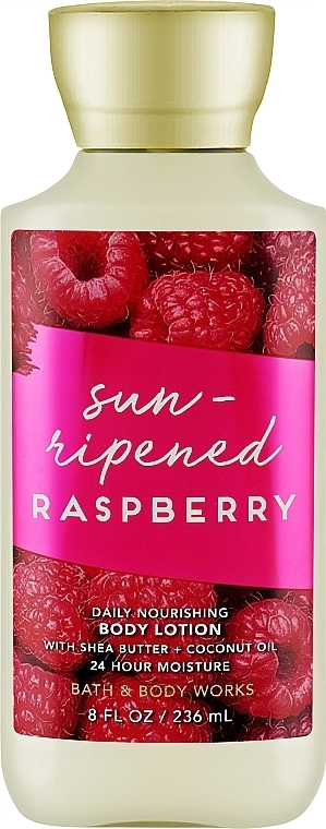 Bath & Body Works Лосьон для тела Bath and Body Works Sun-Ripened Raspberry Daily Nourishing Body Lotion, 236ml - фото N1