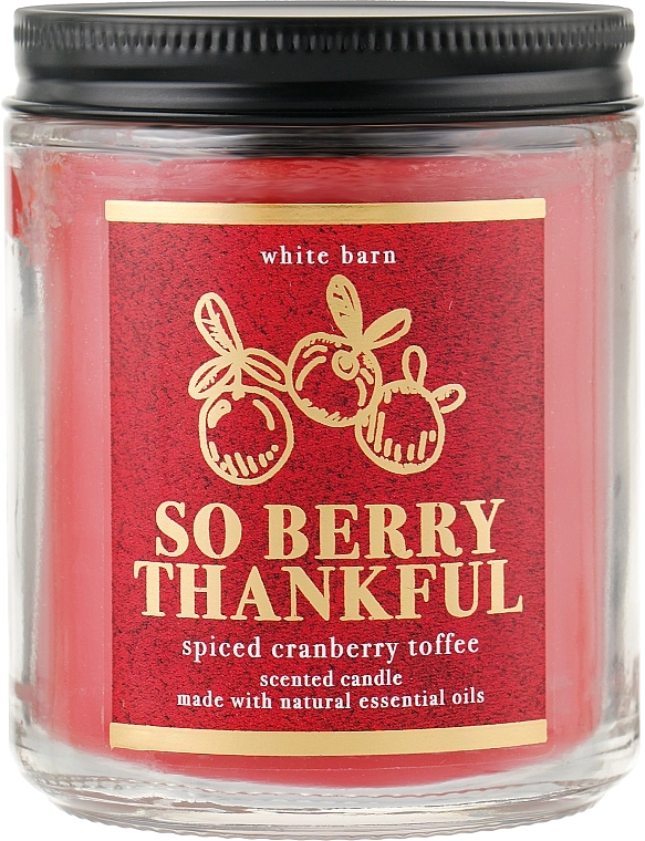 Bath & Body Works Аромасвеча "So Berry Thankful" Bath and Body Works - фото N1