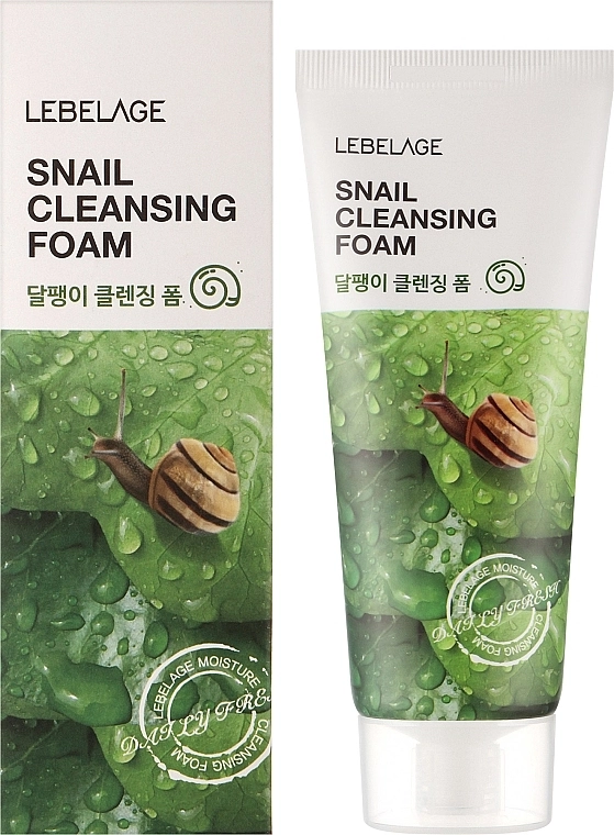 Lebelage Пенка для умывания с муцином улитки Snail Cleansing Foam - фото N2