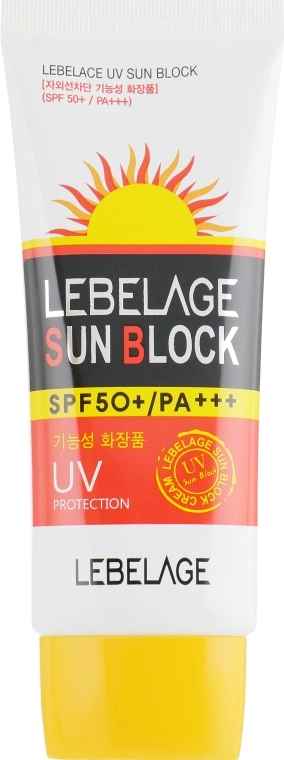 Lebelage Сонцезахисний крем UV Sun Block Cream SPF50+ - фото N4