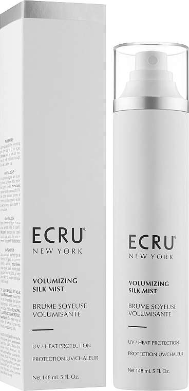 ECRU New York Спрей для объема и блеска "Шелковый объем" Volumizing Silk Mist, 100ml - фото N2