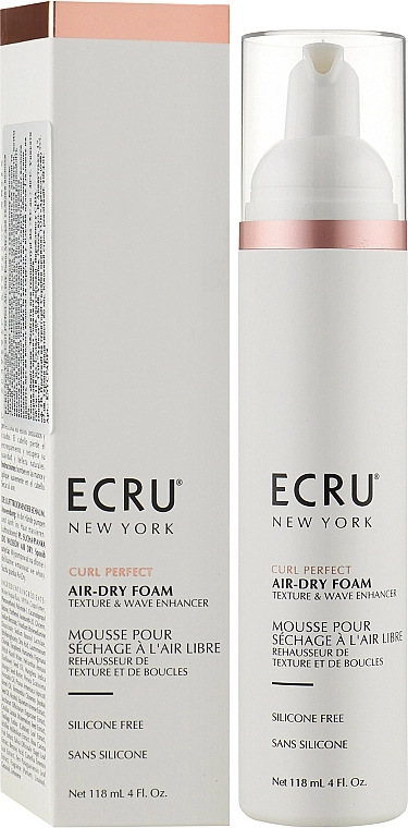 ECRU New York Мусс для укладки волос без фена Curl Perfect Air-Dry Foam, 100ml - фото N2