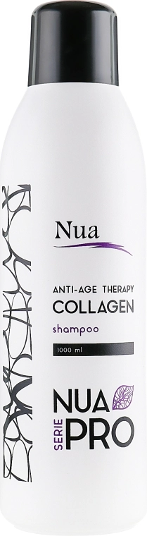 Nua Pro Шампунь "Антивозрастной с коллагеном" Anti-Age Therapy With Collagen Shampoo - фото N1