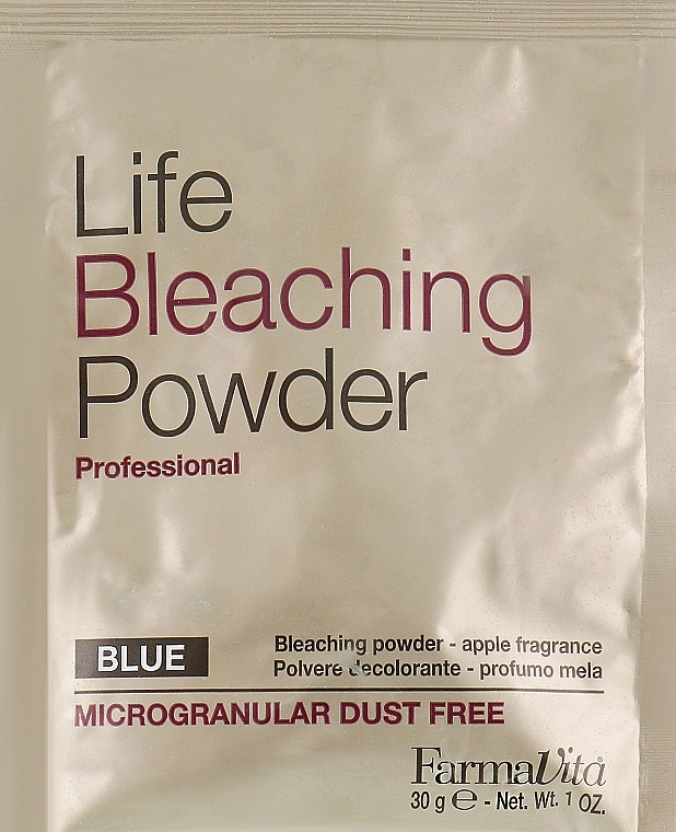 Farmavita Обесцвечивающая пудра Life Bleaching Powder Blue - фото N1