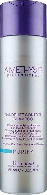 Farmavita Шампунь проти лупи Amethyste Purify Dandruff Control Shampoo - фото N1