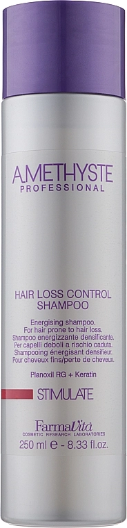 Farmavita Шампунь для стимулювання росту волосся Amethyste Стимулювати Hair Loss Control Shampoo - фото N1