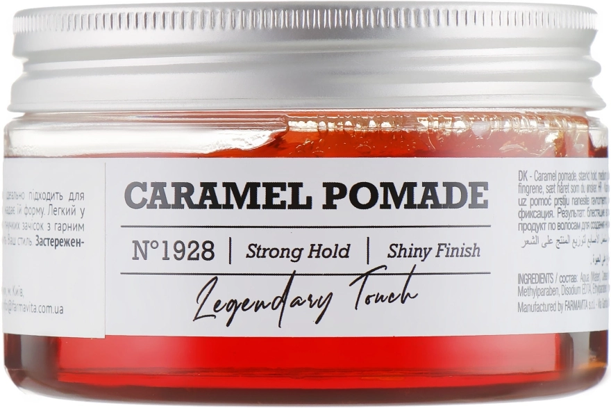 Farmavita Карамельный воск для волос Amaro Caramel Pomade - фото N1