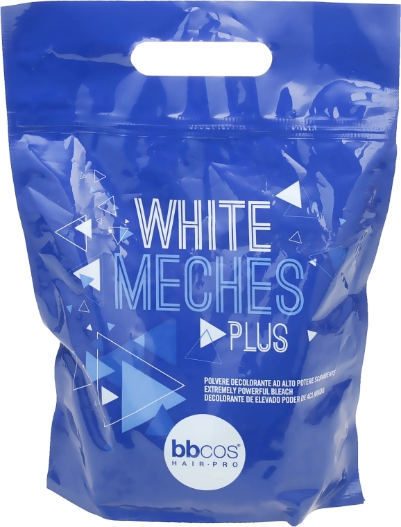 BBcos Освітлювальна пудра, пакет White Meches Plus Bleaching Powder - фото N4