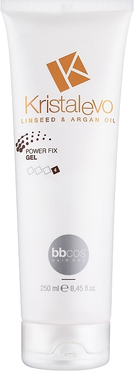 BBcos Гель мощной фиксации для волос Kristal Evo Power Fix Gel - фото N1