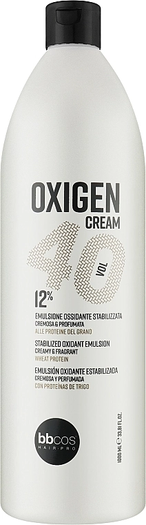 BBcos Окисник кремоподібний 12% Oxigen Cream 40 Vol - фото N1