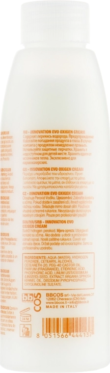 BBcos Окислювач кремовий 9% InnovationEvo Oxigen Cream 30 Vol - фото N2