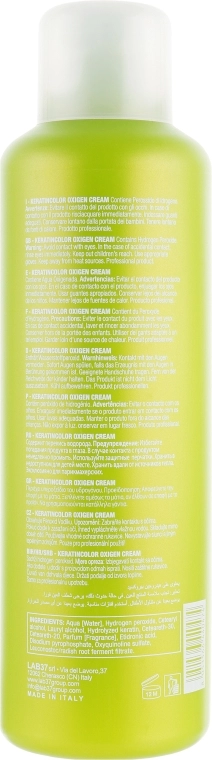 BBcos Окислювач кремовий 6% Keratin Color Oxigen Cream 20 Vol - фото N4