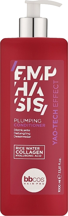 BBcos Кондиціонер-наповнювач для всіх типів волосся Emphasis Plumping Conditioner - фото N2