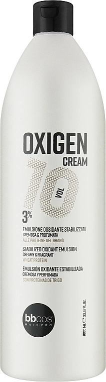 BBcos Окислитель кремообразный 3% Oxigen Cream 10 Vol - фото N2