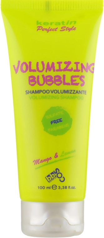 BBcos Шампунь для очищення та надання об'єму Keratin Perfect Style Volumizing Bubbles Shampoo - фото N1