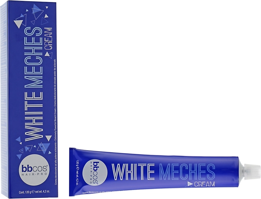 BBcos Крем для обесцвечивания волос White Meches Bleaching Cream - фото N1