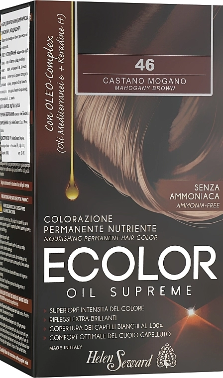 Helen Seward УЦЕНКА Набор для перманентного окрашивания Ecolor Oil Supreme * - фото N1