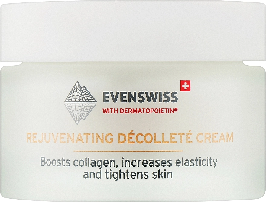 Evenswiss Омолоджувальний крем для декольте Rejuvenating Decollete Cream - фото N1
