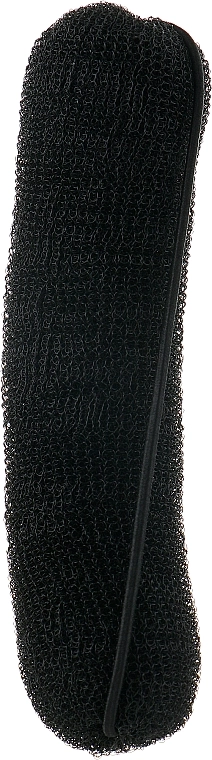 Lussoni Валик для зачіски, з резинкою, 150 мм, чорний Hair Bun Roll Black - фото N1