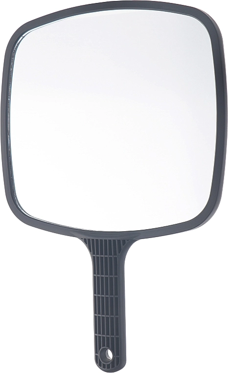 Lussoni Дзеркало з ручкою, чорне Mirror With Handle - фото N1