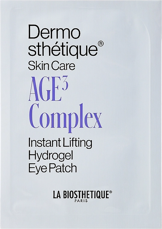 La Biosthetique Гидрогелевые патчи для глаз с эффектом лифтинга Dermosthetique Skin Care Age3 Complex Instant lifting Hydrogel Eye Patch - фото N1