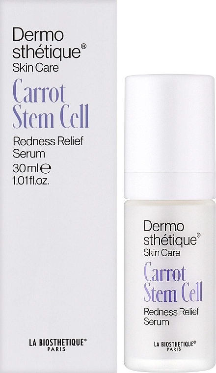 La Biosthetique Сыворотка против покраснений со стволовыми клетками моркови Dermosthetique Carrot Stem Cell Redness Relief Serum - фото N2