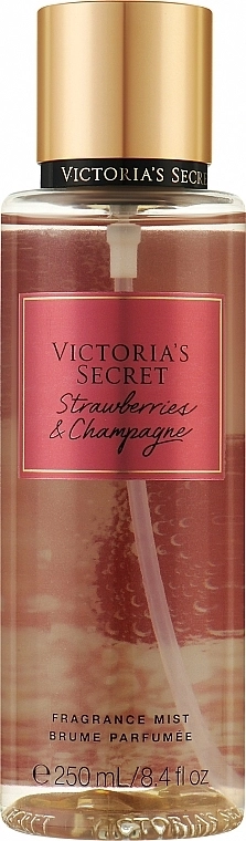 Victoria's Secret Парфюмированный спрей для тела VS Fantasies Strawberries And Champagne Fragrance Mist - фото N1