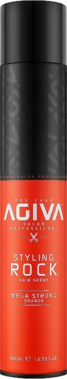 Agiva УЦІНКА Спрей для укладання волосся Styling Hair Spray Rock Mega Strong Orange 02 * - фото N1