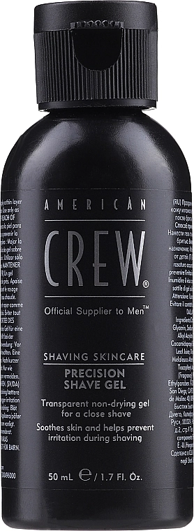 American Crew Гель для точного гоління Shaving Skincare Precision Shave Gel - фото N1