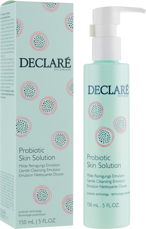 Declare М'яка очищувальна емульсія з пробіотиками Probiotic Skin Solution Gentle Cleansing Emulsion - фото N1