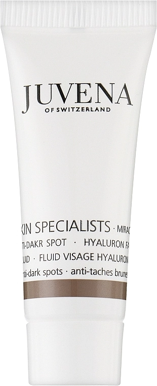 Juvena Флюїд для вирівнювання кольору шкіри Skin Specialists Miracle Anti-Dark Spot Hyaluron Face Fluid (міні) - фото N1