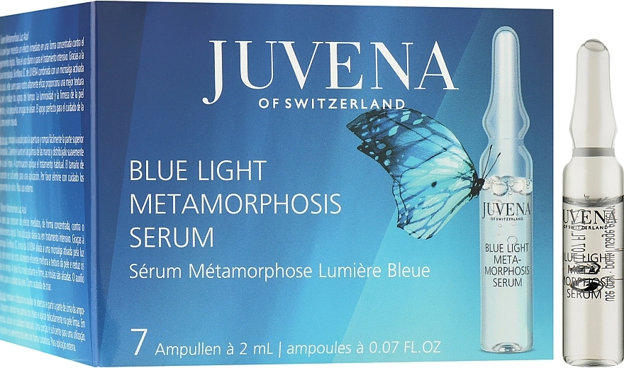 Juvena Сироватка для обличчя з амінокислотами Blue Light Metamorphosis Serum - фото N2