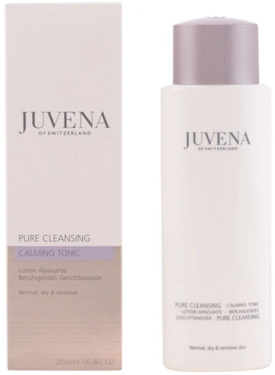 Успокаивающий тоник для нормальной, сухой и чувствитвельной кожи - Juvena Pure Cleansing Calming Tonic, 200 мл - фото N1