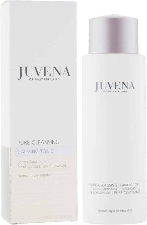 Заспокійливий тонік для нормальної, сухої і чутливої шкіри - Juvena Pure Cleansing Calming Tonic, 200 мл - фото N2