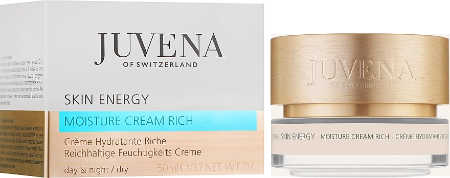 Juvena Зволожувальний крем для обличчя Skin Energy Moisture Rich Cream - фото N2