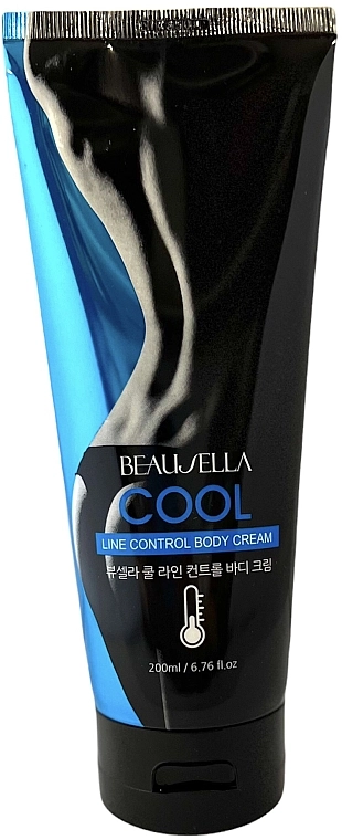 Beausella Крем-гель проти целюліту з охолодним термоефектом Cool Line Control Body Cream - фото N1