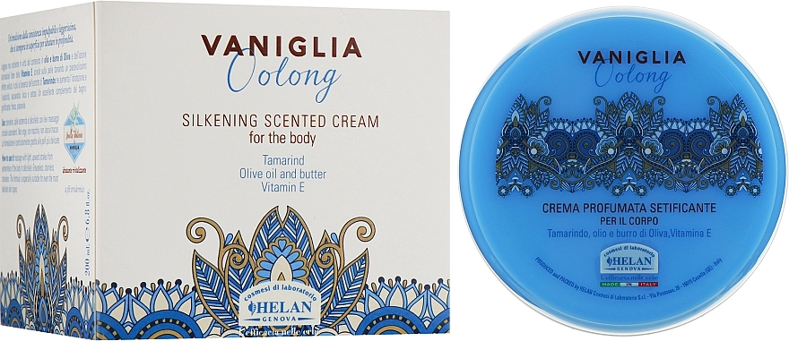 Helan Крем для тіла ароматизований Vaniglia Oolong Scented Cream - фото N2