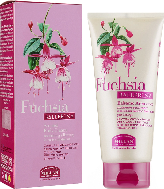 Helan УЦЕНКА Крем для тела ароматизированный Fuchsia Ballerina Scented Body Cream * - фото N4