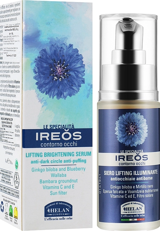 Helan Осветляющая лифтинг сыворотка Ireos Lifting Brightening Serum - фото N2