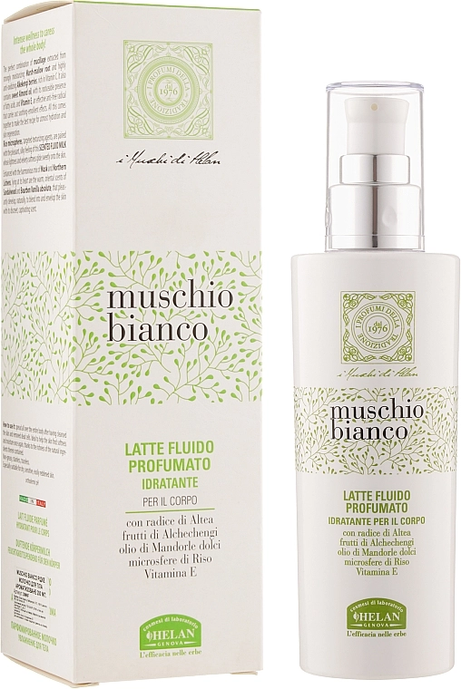 Helan Молочко для тіла ароматизоване Muschio Bianco Scented Fluid Milk - фото N2