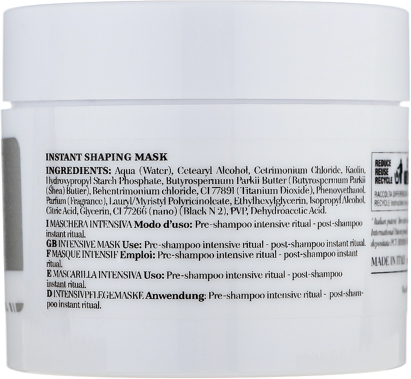 Alter Ego Маска для волосся She Wonder Instant Shaping Mask - фото N2