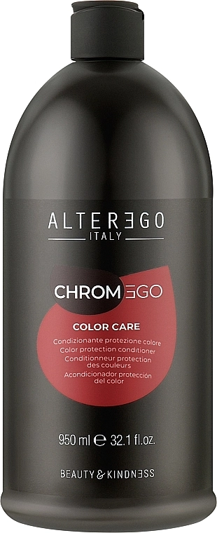 Кондиціонер для фарбованого волосся - Alter Ego ChromEgo Color Care Conditioner, 950 мл - фото N1