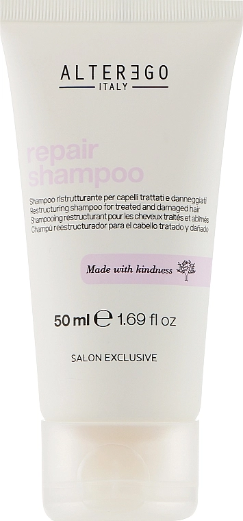 Alter Ego Відновлювальний шампунь для пошкодженого волосся Repair Shampoo (міні) - фото N1