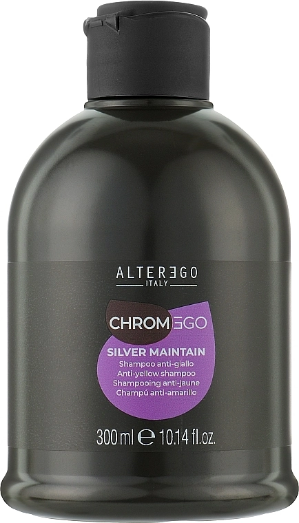 Alter Ego Шампунь для світлого та сивого волосся ChromEgo Silver Maintain Shampoo - фото N1