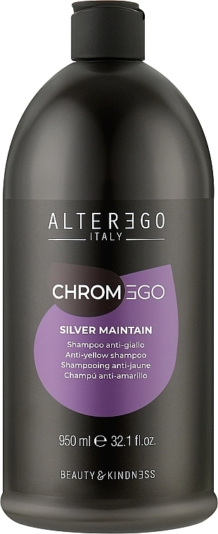 Alter Ego Шампунь для світлого та сивого волосся ChromEgo Silver Maintain Shampoo - фото N2